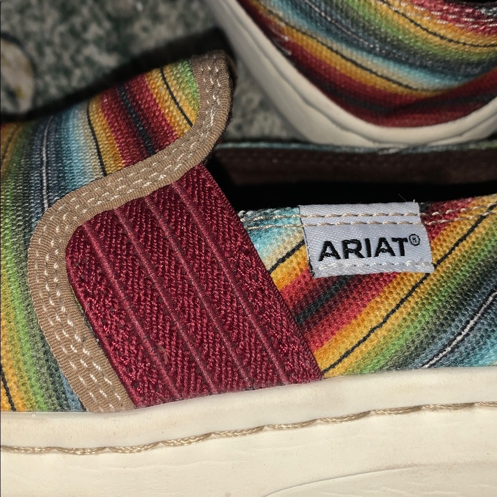 Ariat Striped Loafers Women’s Size 8 - Picture 4 of 5